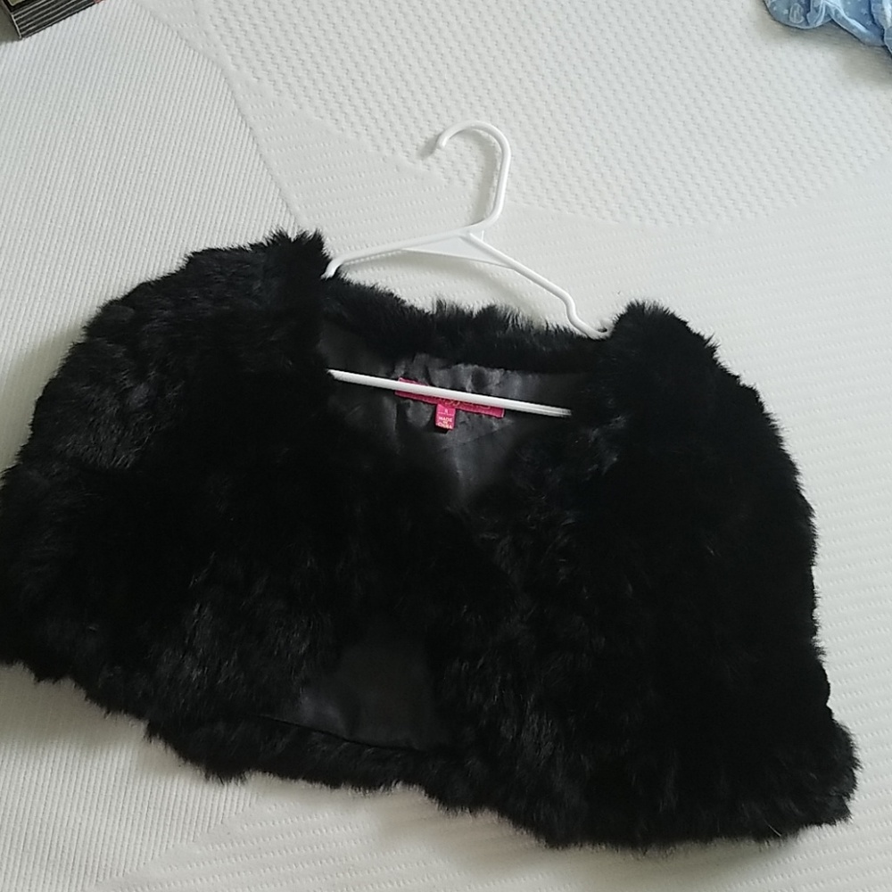 Rabbit Fur Shawl